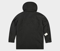 Feldjacke mit beschichteten Reißverschlüssen
