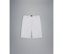 Bermuda-Shorts aus Stretch Bio-Baumwolle