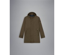 Jacke mit abnehmbarer Kapuze