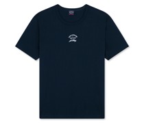 T-Shirt aus Baumwolle mit Reflex-Logo-Print