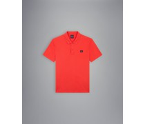 Garngefärbtes Poloshirt aus Baumwoll-Piqué