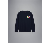 Sweatshirt with logo print