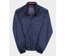 Sailing jacket with knitted edges