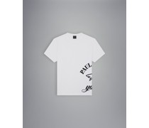 T-Shirt aus Bio-Baumwolle mit Logo-Print