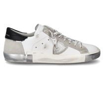 Prsx: Weiße/Silber Sneakers für Herren