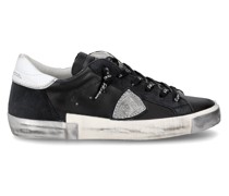 Prsx: Schwarze/Silber Sneakers für Damen