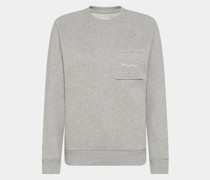 CREWNECK SWEATSHIRT BELLE -GRIS MELANGE