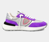 Sneaker Running Antibes Woman-Violet Argent
