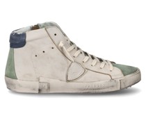 Prsx Sneakers für Herren aus Leder – Military und Weiß