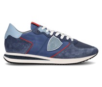Flache Trpx Sneakers für Herren – Blau und Rot