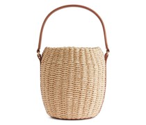 Beuteltasche Aus Stroh