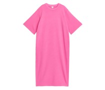 T-Shirt-Kleid Aus French Terry