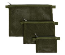 Reise-Kulturtasche Aus Mesh-Material
