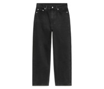 Rose Cropped Straight Stretchjeans