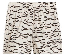 Bedruckte Nylon-Shorts