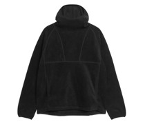 Fleece-Kapuzenpullover