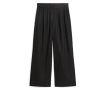 Weite Leinenhose