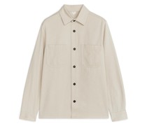Overshirt Aus Baumwoll-Twill