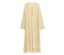 Gerüschtes Maxikleid