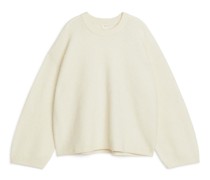 Pullover Aus Alpaka-Mix