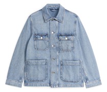 Utility-Jeansjacke