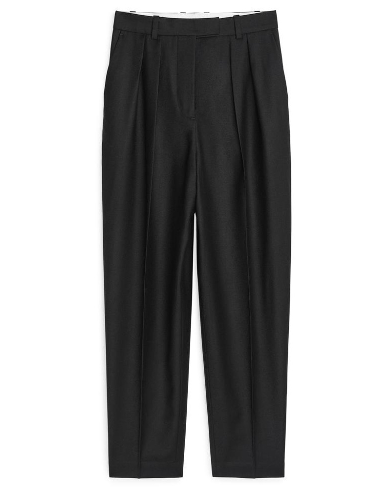 Arket Damen Hose Aus Wollflanell Arket Damen Hose Aus Wollflanell