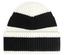 Klobige Woll-Beanie