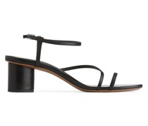 Ledersandalen Mit Absatz