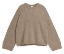 Pullover Aus Alpaka-Mix