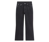 Fern Cropped Flared Stretchjeans