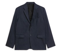 Moderner Blazer Aus Hanf Und Baumwolle