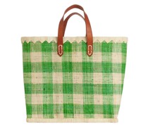 Große Raphia-Tasche Von Afroart