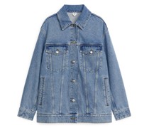 Oversized-Jeansjacke