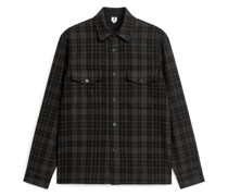 Overshirt Aus Wollmischung