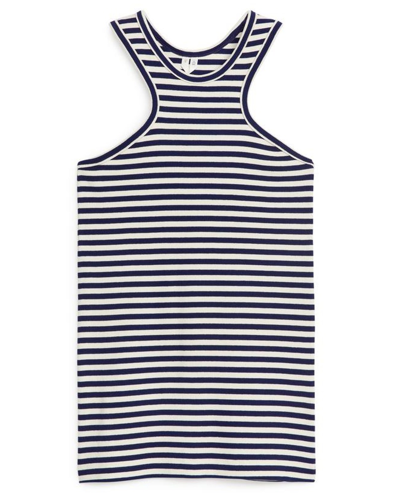 Arket Damen Geripptes Tanktop