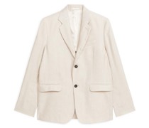 Moderner Blazer Aus Hanf Und Baumwolle