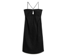 Trägerkleid Aus Leinen