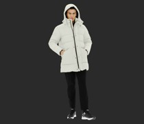 HELLE, OPALISIERENDE JACKE AUS LAMINAR