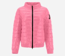 GESTEPPTE BOMBERJACKE AUS GLOSS