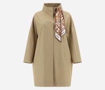 JACKE AUS DELON MIT HALSTUCH