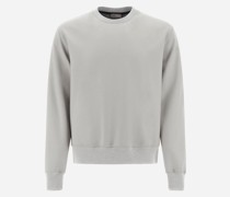 RESORT SWEATSHIRT AUS BOILED WOOL JERSEY