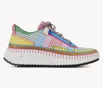 CHLOÉ Nama Sneaker Gold
