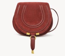 CHLOÉ Kleine Marcie Satteltasche Braun