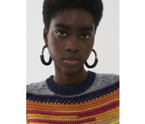 CHLOÉ Maura Ohrringe Schwarz