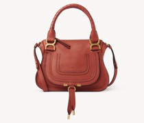 CHLOÉ Kleine Marcie Tasche mit zwei Tragevarianten Braun