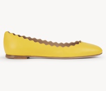 CHLOÉ Lauren Ballerina Goldfarbenes Messing