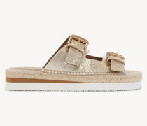 SEE BY CHLOÉ Glyn Plateau-Espadrille-Sandale Lila