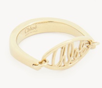 CHLOÉ Darcey Ring im Spitzen-Look Gold