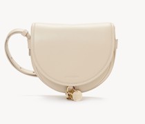 SEE BY CHLOÉ Kleine Mara Satteltasche Beige