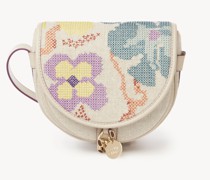 SEE BY CHLOÉ Kleine Mara Satteltasche Beige